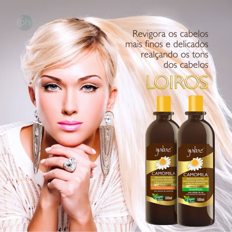 Shampoo e Condicionador Camomila Yabae