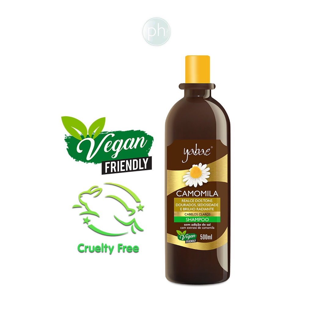 Shampoo e Condicionador Camomila Yabae 500ml: Realce dos Tons Dourados e Brilho Radiante