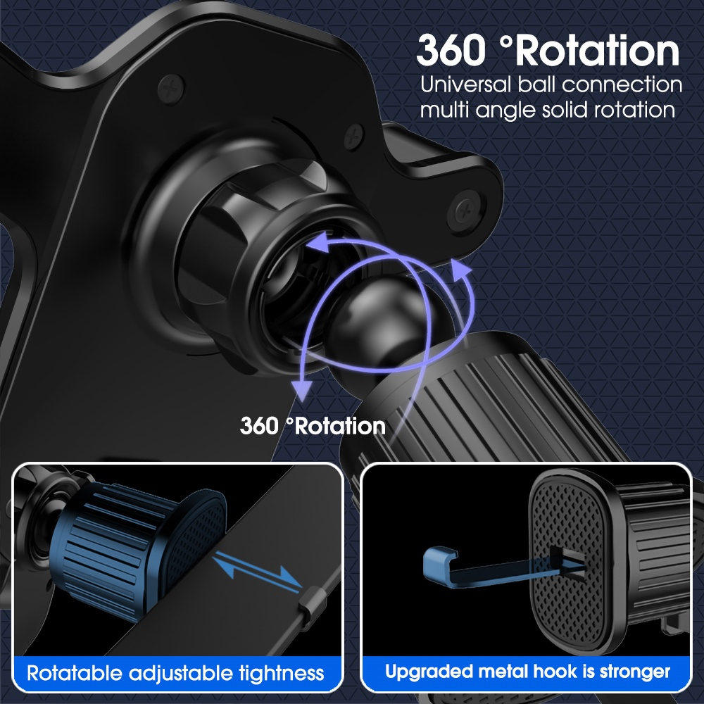 Ao receber o suporte veicular 360° universal multifuncional, a embalagem já nos impressiona pela sua robustez e apresentação visual. O design da caixa é limpo, com imagens ilustrativas do produto em uso, o que facilita a compreensão imediata das suas funcionalidades. Ao abrir a embalagem, encontramos o suporte veicular bem acondicionado, acompanhado de um manual de instruções bem detalhado e de fácil entendimento.